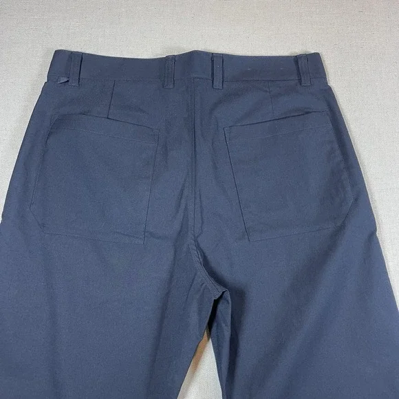 Lululemon Relaxed-Tapered Smooth Twill Trouser 34x28 True Navy Men's LM5AN1S - Picture 11 of 16